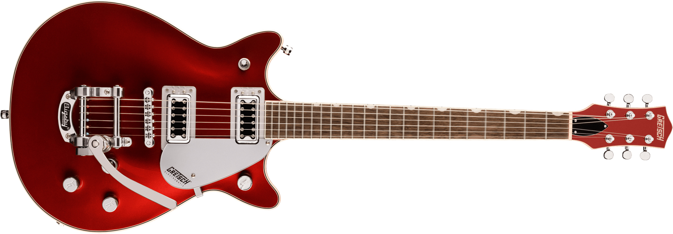 Gretsch G5232t Bigsby Electromatic Double Jet Ft 2h Trem Lau - Firestick Red - Guitarra eléctrica de doble corte. - Main picture