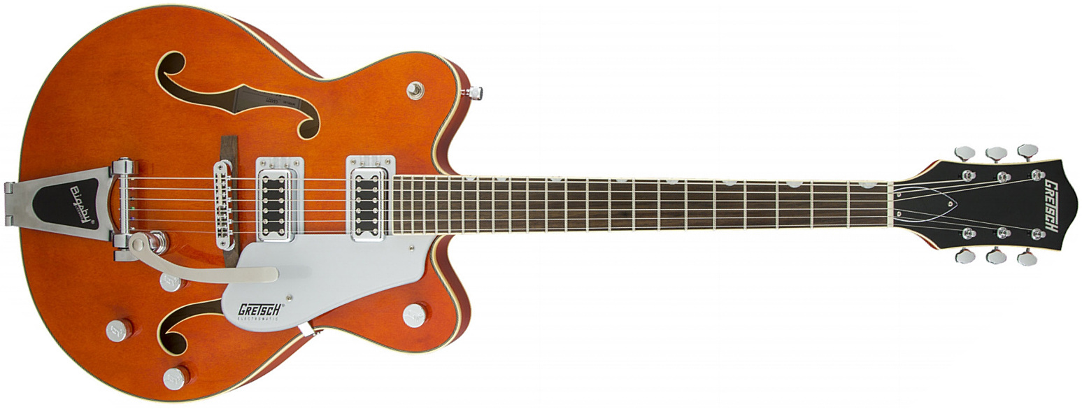 Gretsch G5422t Electromatic Hollow Body 2016 Bigsby - Orange Stain - Hollow bodytock elektrische gitaar - Main picture