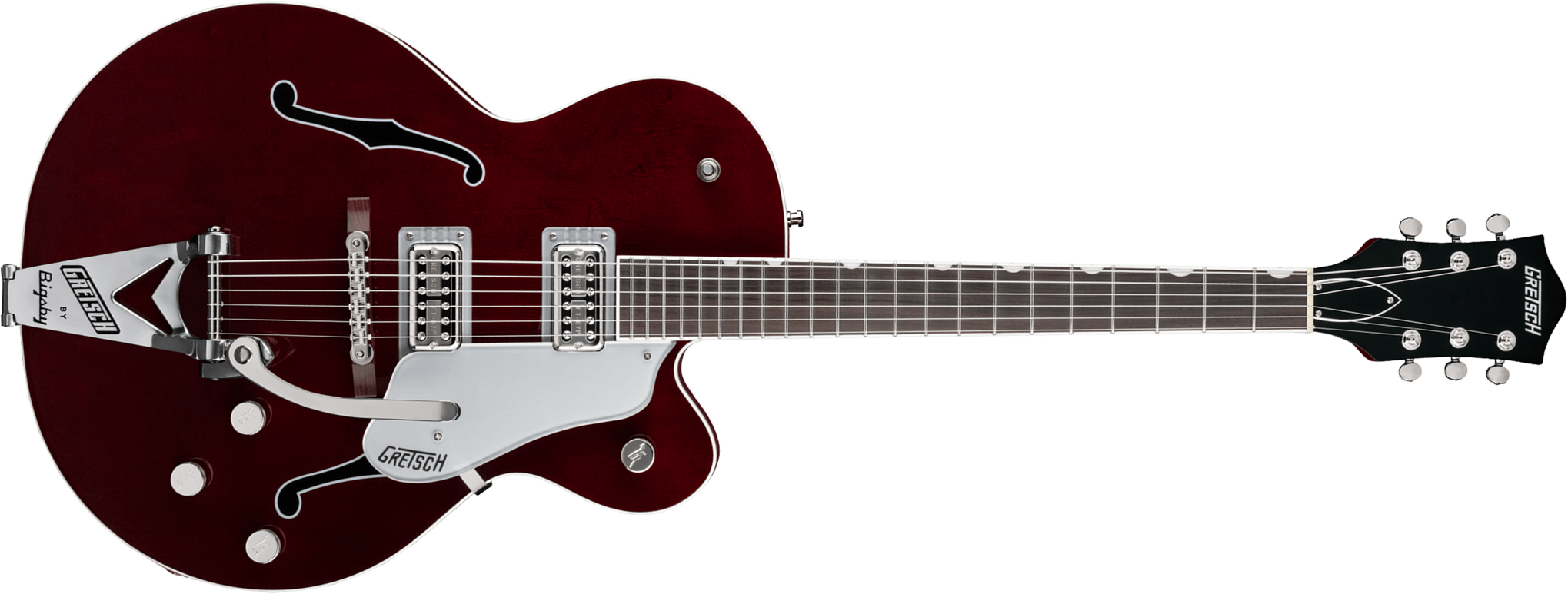 Gretsch G6119t-et Tennessee Rose Electrotone Bigsby Players Ed. Pro Jap Eb - Deep Cherry Stain - Hollow bodytock elektrische gitaar - Main picture