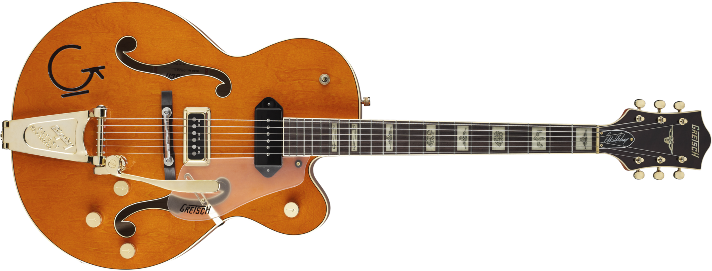 Gretsch G6120 Eddie Cochran Signature - Western Maple Stain - Hollow bodytock elektrische gitaar - Main picture