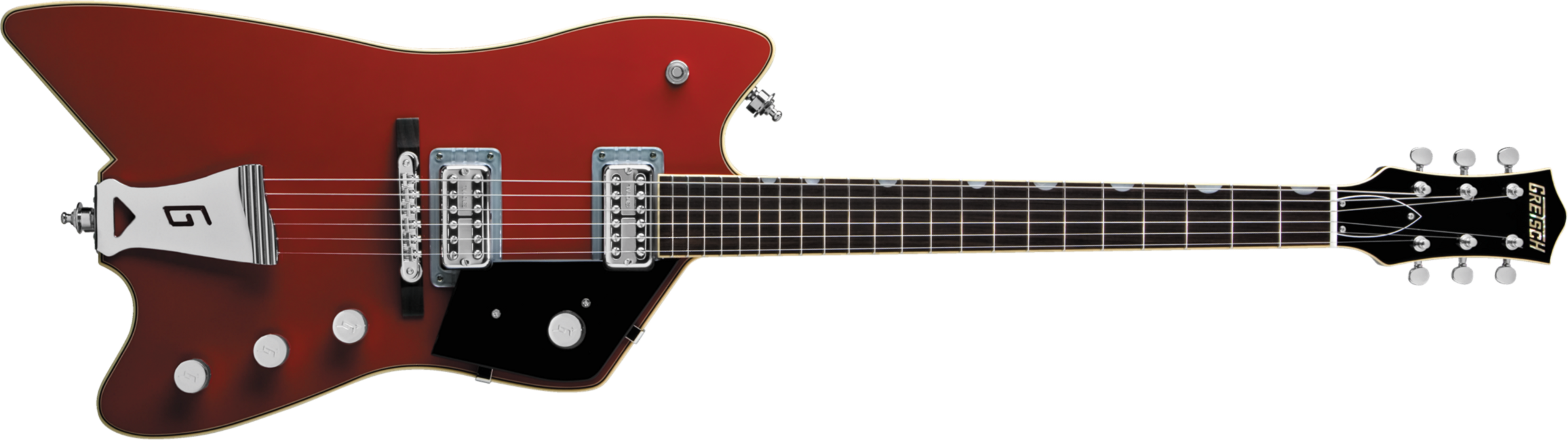 Gretsch G6199 Billy-bo - Firebird Red - Retro-rock elektrische gitaar - Main picture