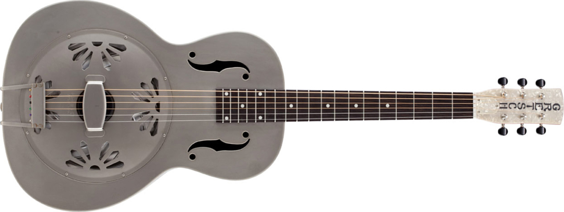 Gretsch G9201 Honey Dipper Round-neck Rw - Weathered Phr - Dobro resonatorgitaar - Main picture