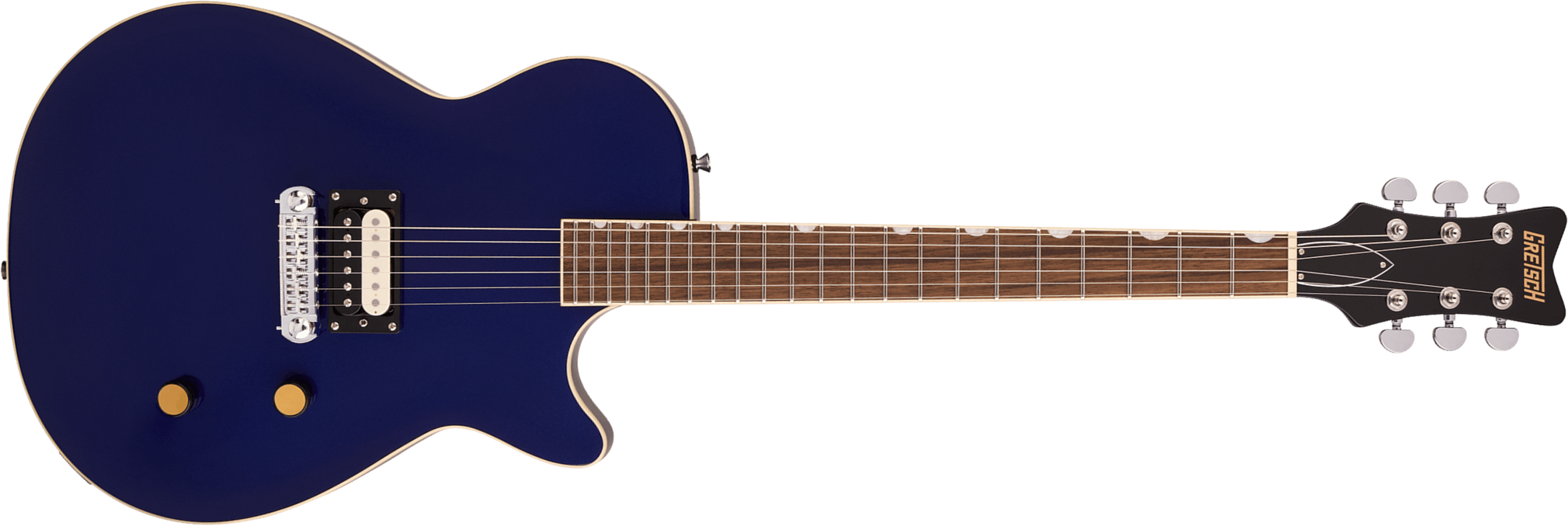 Gretsch Jet 1 Pickup Streamliner 1h Ht Lau - Midnight Blue - Single cut gitaar - Main picture