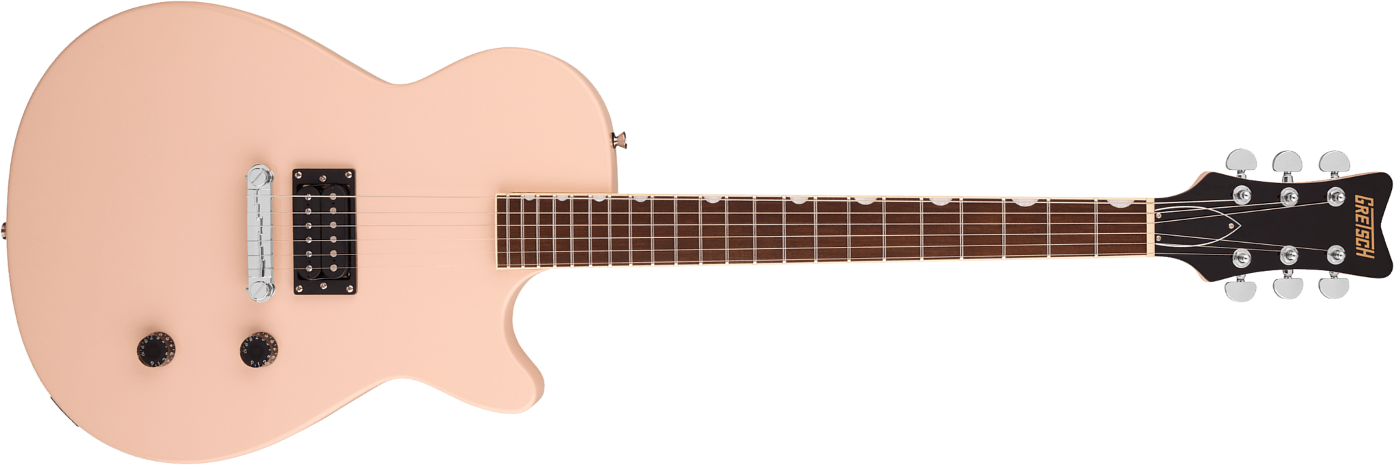 Gretsch Streamliner Jet Club H Ht Lau - Shell Pink - Single cut gitaar - Main picture