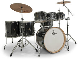 Standaard drumstel Gretsch CATALINA ERABLE 7 FUTS - 6 trommels en meer - Black stardust