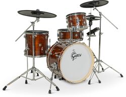 Elektronisch drumstel Gretsch Catalina EVO 4 PC Kit Walnut Glaze