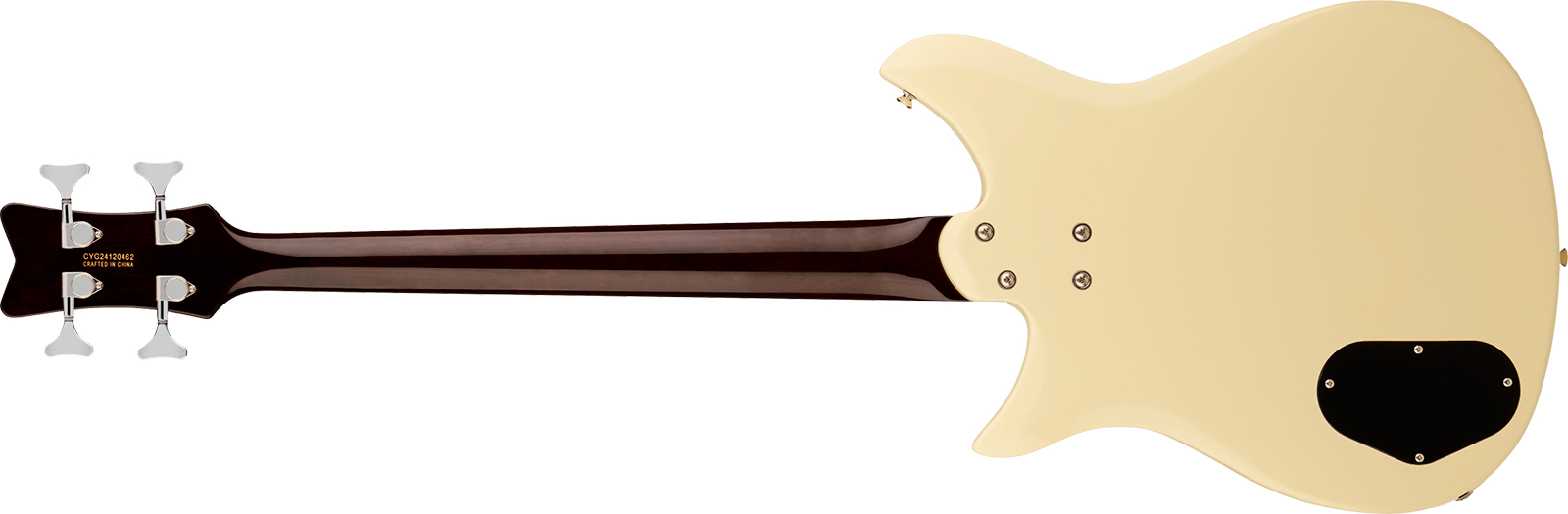 Gretsch Cvt Bass Dc Electromatic Shsc Lau - Vintage White - Solid body elektrische bas - Variation 1