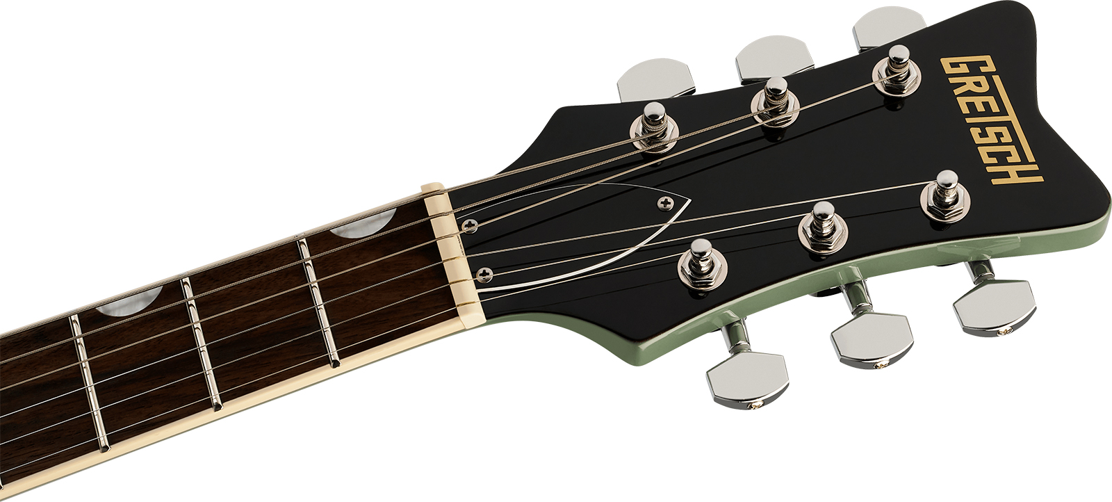 Gretsch Cvt Streamliner 2h Ht Lau - Olive Drab - Double cut gitaar - Variation 3