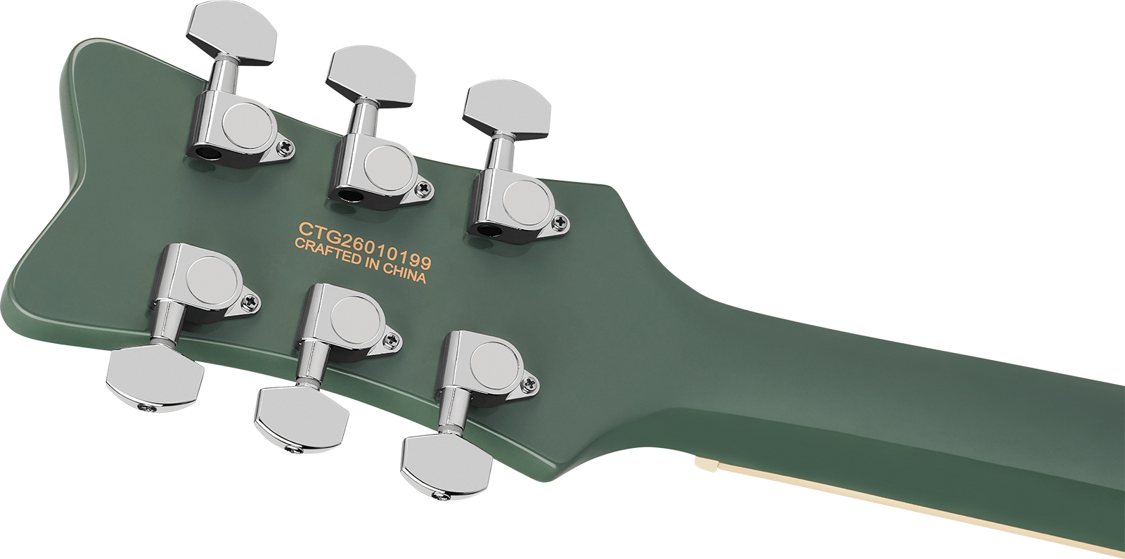 Gretsch Cvt Streamliner 2h Ht Lau - Olive Drab - Double cut gitaar - Variation 5