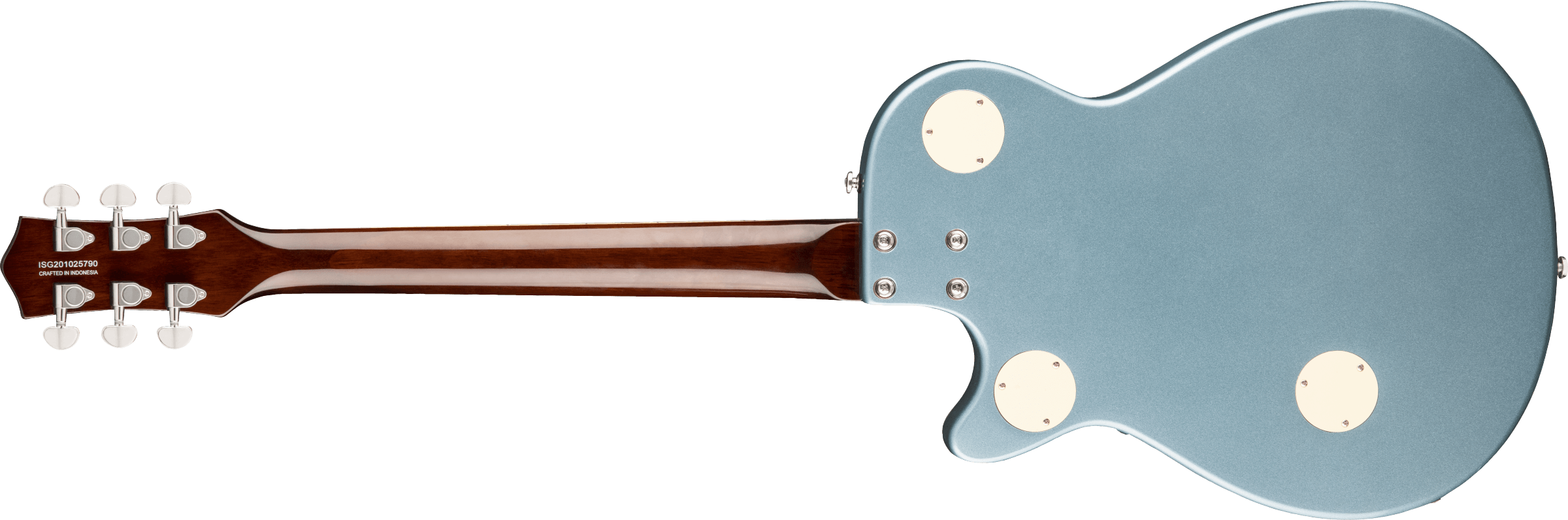 Gretsch G2217 Streamliner Jr Jet Club Ltd Edition Hh Ht Lau - Ice Blue Metallic - Enkel gesneden elektrische gitaar - Variation 1
