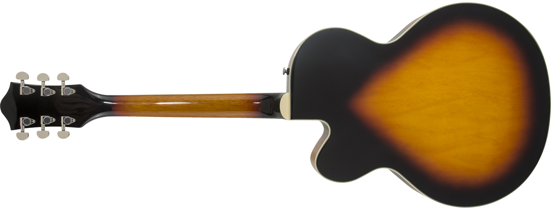 Gretsch G2420 Streamliner Hollow Body With Chromatic Ii 2h Ht Lau - Aged Brooklyn Burst - Semi hollow elektriche gitaar - Variation 1