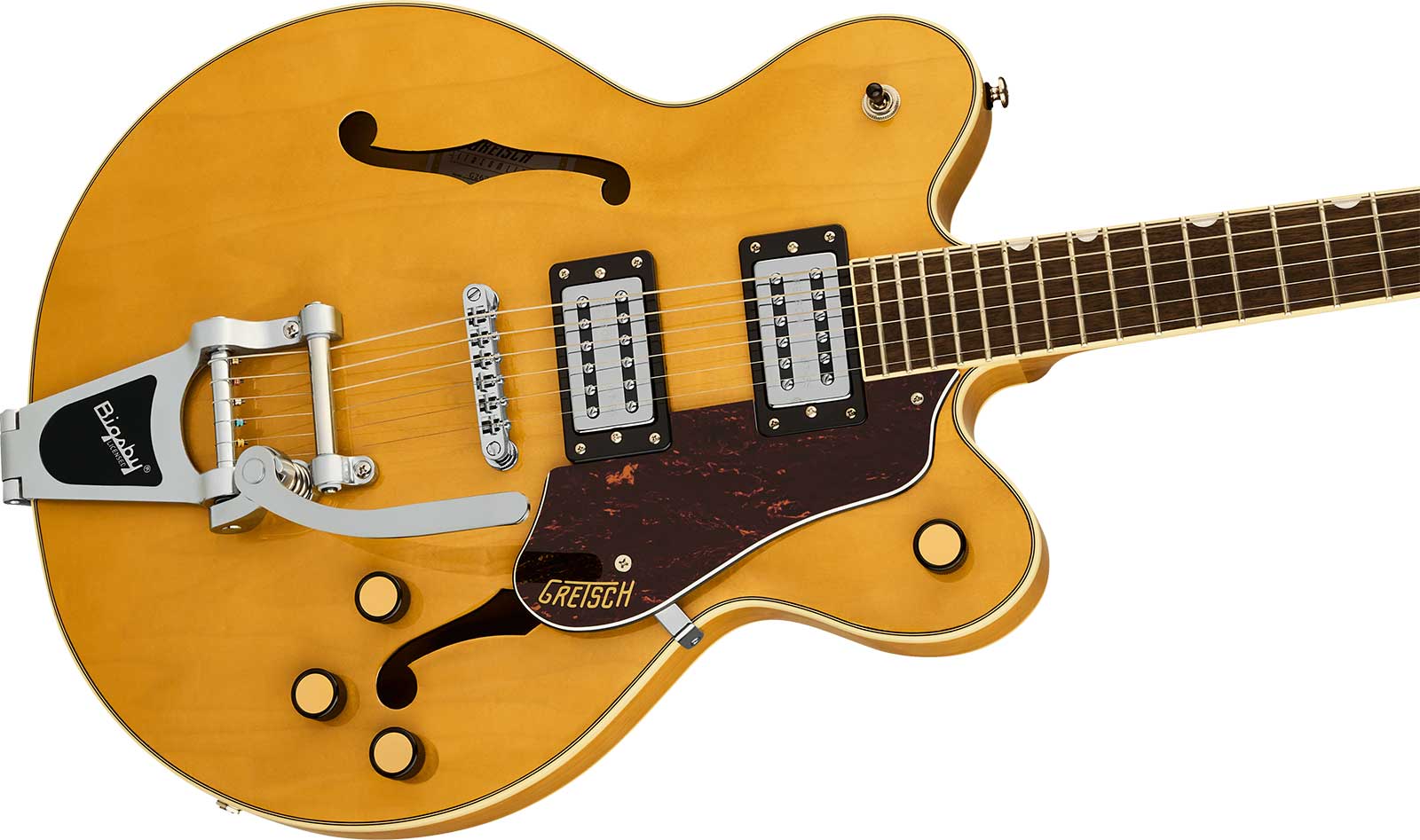 Gretsch G2622t Center Block Dc Bigsby Streamliner 2h Trem Lau - Village Amber - Semi hollow elektriche gitaar - Variation 2