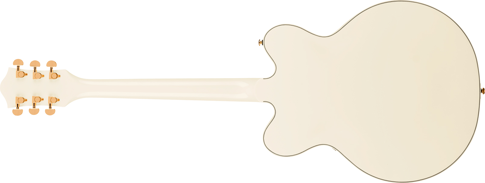 Gretsch G2622tg Bigsby Streamliner Center Block Dc Bigsby Ltd 2h Trem Lau - Vintage White - Semi hollow elektriche gitaar - Variation 1