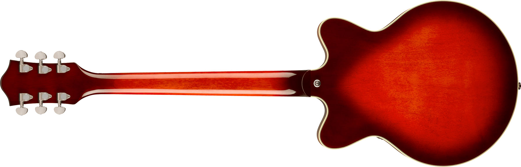 Gretsch G2655 Center Block Jr Dc V-stoptail Streamliner 2h Ht Lau - Claret Burst - Guitarra eléctrica de doble corte. - Variation 1