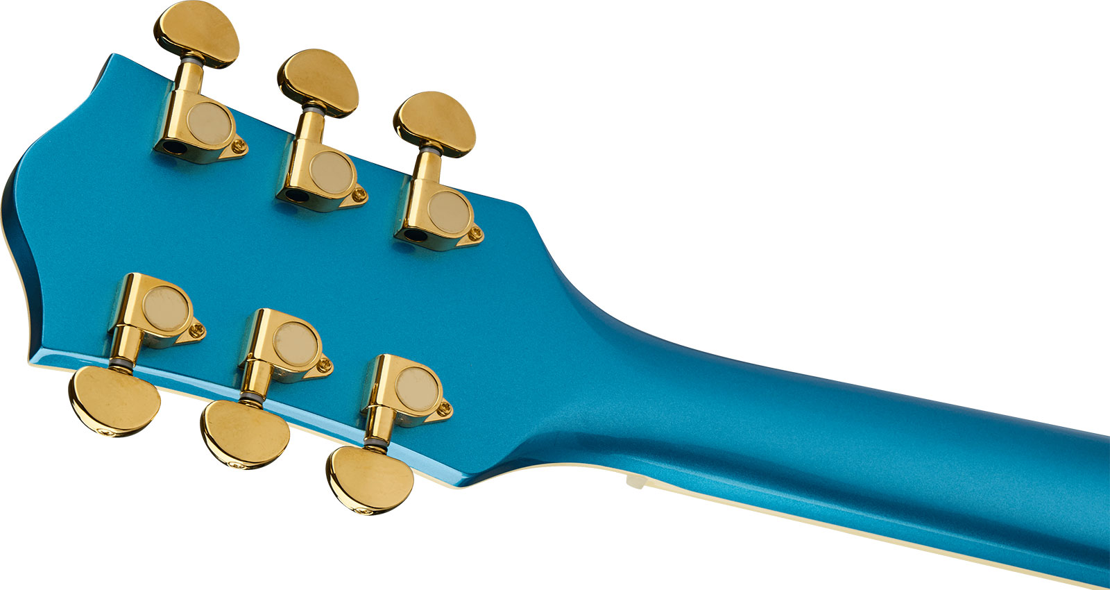 Gretsch G2655tg Center Block Jr Dc Bigsby Streamliner Ltd 2h Trem Lau - Riviera Blue - Semi hollow elektriche gitaar - Variation 3