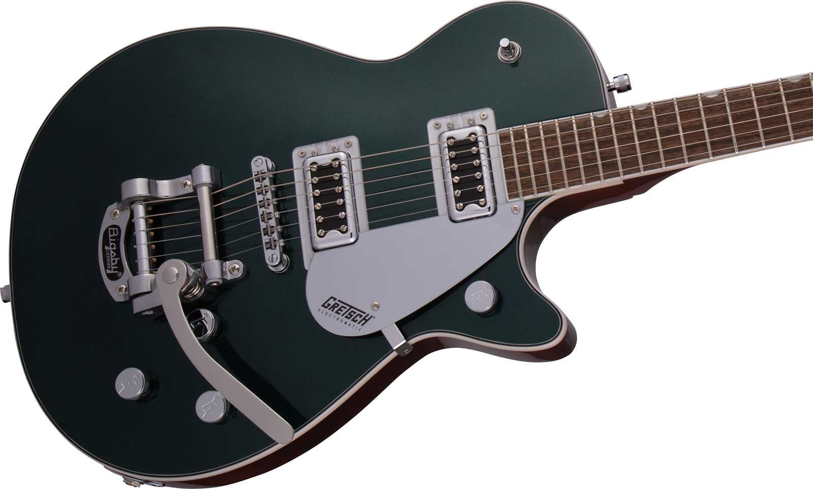 Gretsch G5230t Jet Ft Bigsby Electromatic 2h Trem Lau - Cadillac Green - Single cut gitaar - Variation 3