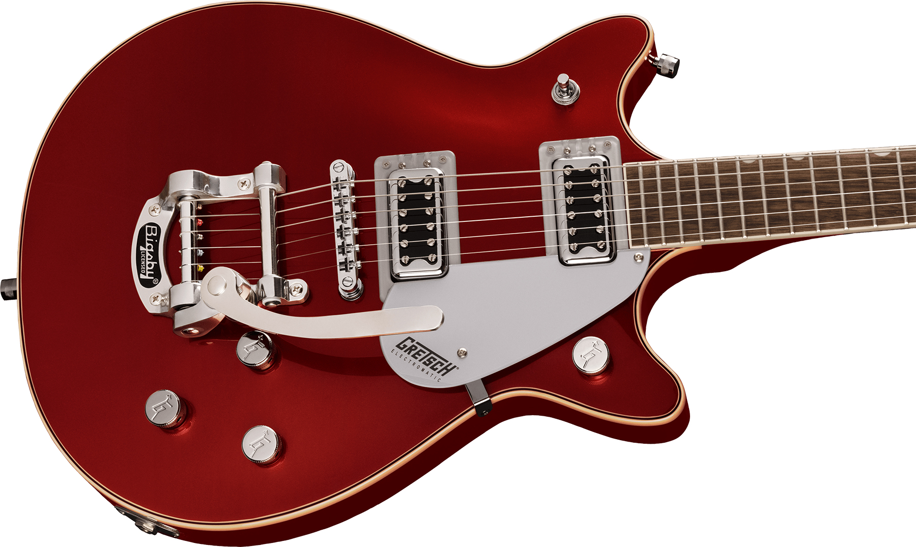 Gretsch G5232t Bigsby Electromatic Double Jet Ft 2h Trem Lau - Firestick Red - Guitarra eléctrica de doble corte. - Variation 2