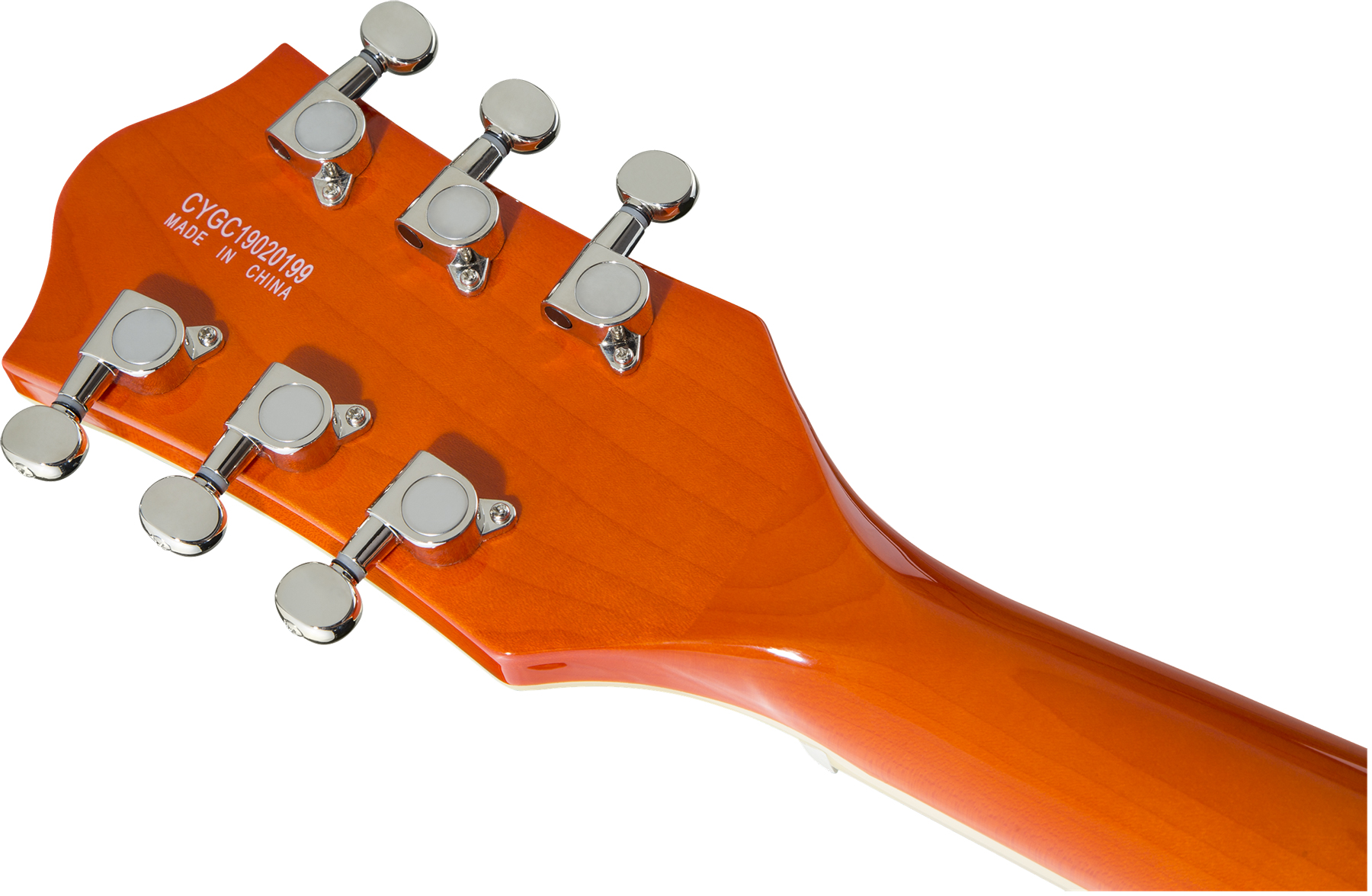 Gretsch G5622t Center Bloc Double Cut Bigsby Electromatic 2019 Hh Lau - Orange Stain - Semi hollow elektriche gitaar - Variation 3