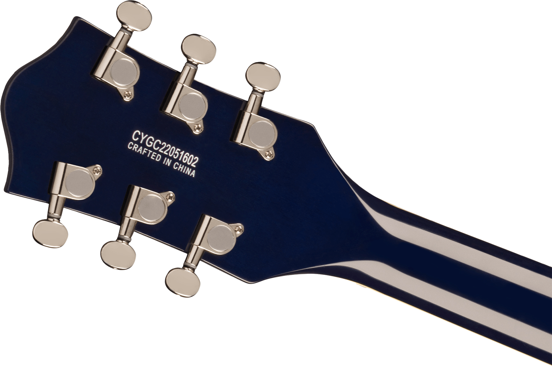 Semi hollow gitaar G5655T-QM Electromatic Block Single-Cut - hudson sky blauw