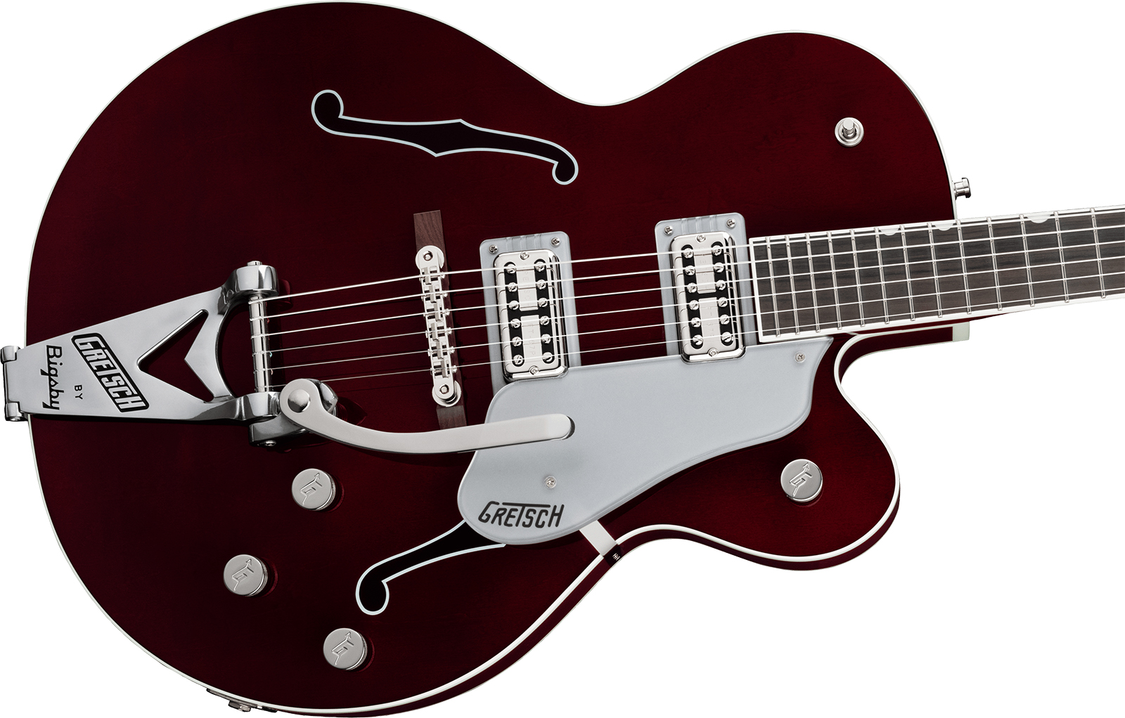 Gretsch G6119t-et Tennessee Rose Electrotone Bigsby Players Ed. Pro Jap Eb - Deep Cherry Stain - Hollow bodytock elektrische gitaar - Variation 2