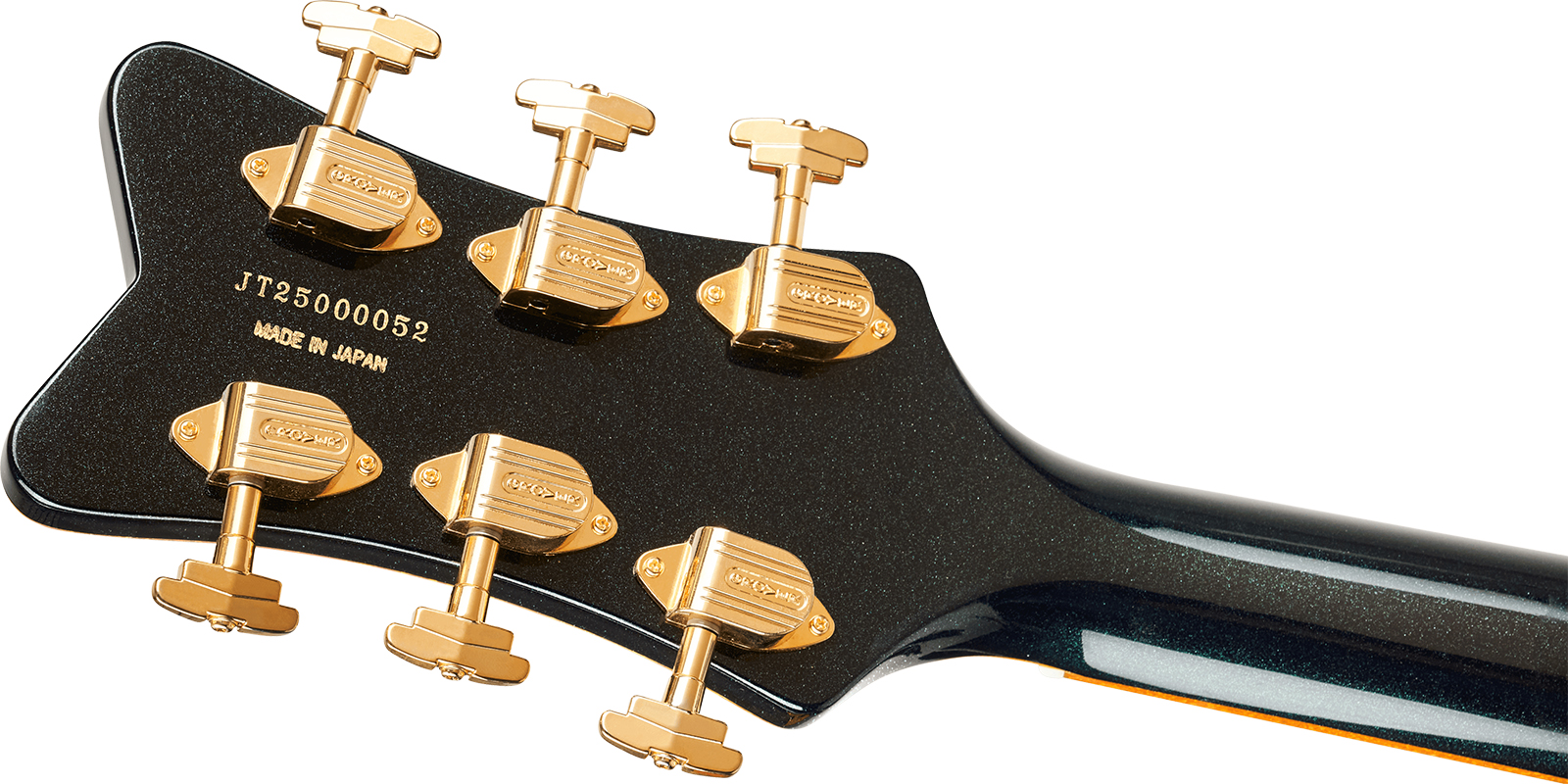 Gretsch G6134tg-58 Penguin Ltd Pro Jap 2h Trem Eb - Emerald Night - Single cut gitaar - Variation 4