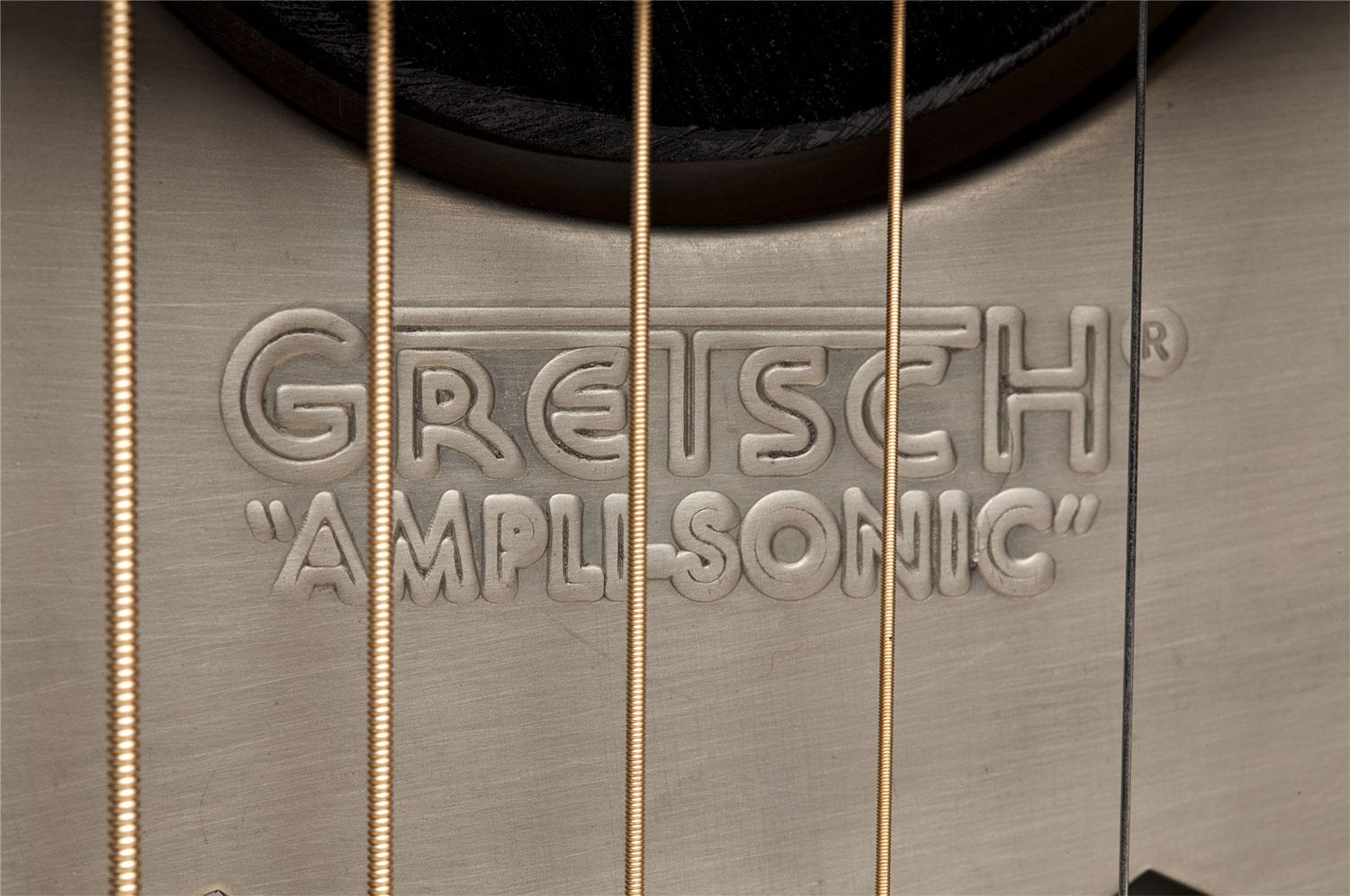 Gretsch G9201 Honey Dipper Round-neck Brass Body Pk - Weathered Pump House Roof - Dobro resonatorgitaar - Variation 4