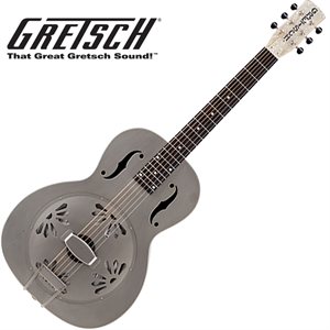 Gretsch G9201 Honey Dipper Round-neck Rw - Weathered Phr - Dobro resonatorgitaar - Variation 4