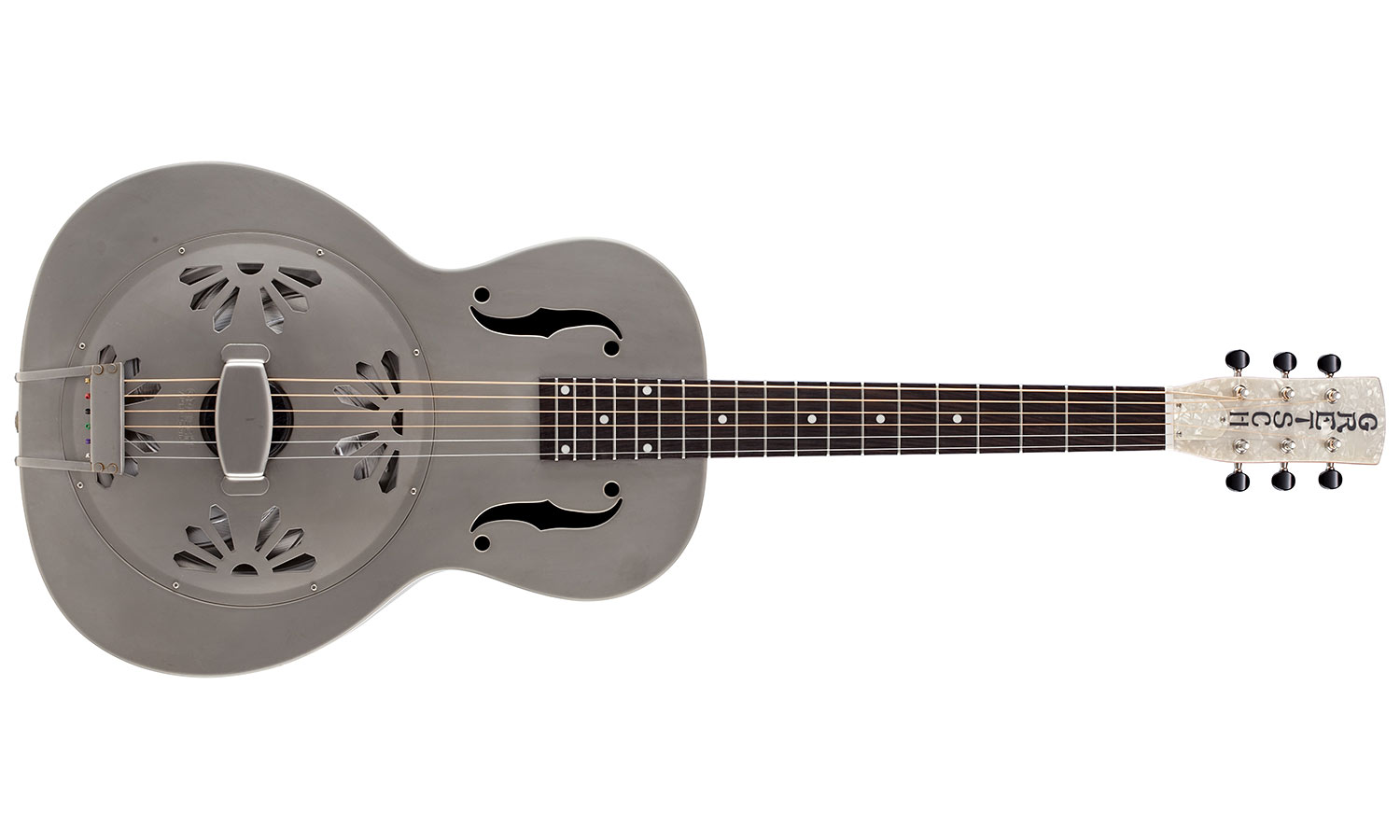 Gretsch G9201 Honey Dipper Round-neck Rw - Weathered Phr - Dobro resonatorgitaar - Variation 1