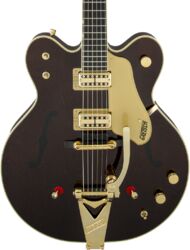 Hollow bodytock elektrische gitaar Gretsch Professional G6122T-62 Vintage Select Edition '62 Chet Atkins Country Gentleman Hollow Body Bigsby (Japan) - Walnut stain