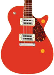 Enkel gesneden elektrische gitaar Gretsch G2217 Streamliner Junior Jet Club Ltd - Fiesta red
