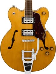 Semi hollow elektriche gitaar Gretsch G2622T Streamliner Center Block Double-Cut Bigsby - Village amber