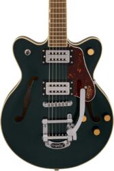 Double cut gitaar Gretsch G2655T Streamliner Center Block Jr. Double-Cut Bigsby - cadillac green