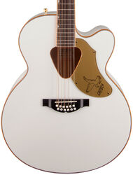 Folk gitaar Gretsch G5022CWFE-12 Rancher Falcon 12-String - White