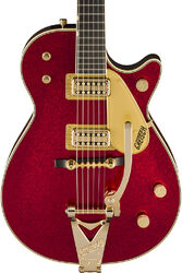 Single cut gitaar  Gretsch Professional G6129TG-59VS Ltd (Japan) - red sparkle