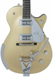 Enkel gesneden elektrische gitaar Gretsch G6134T Penguin Professional Ltd (Japan) - Casino gold