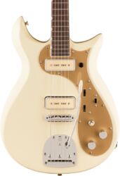 Kenmerkende elektrische gitaar Gretsch Jack Antonoff Princess Electromatic CVT - Vintage white