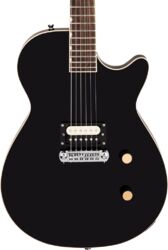 Single cut gitaar  Gretsch Streamliner Jet 1 Pickup (Zebra) - Jet Black