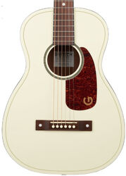 Folk gitaar Gretsch Jim Dandy Parlor Ltd - vintage white