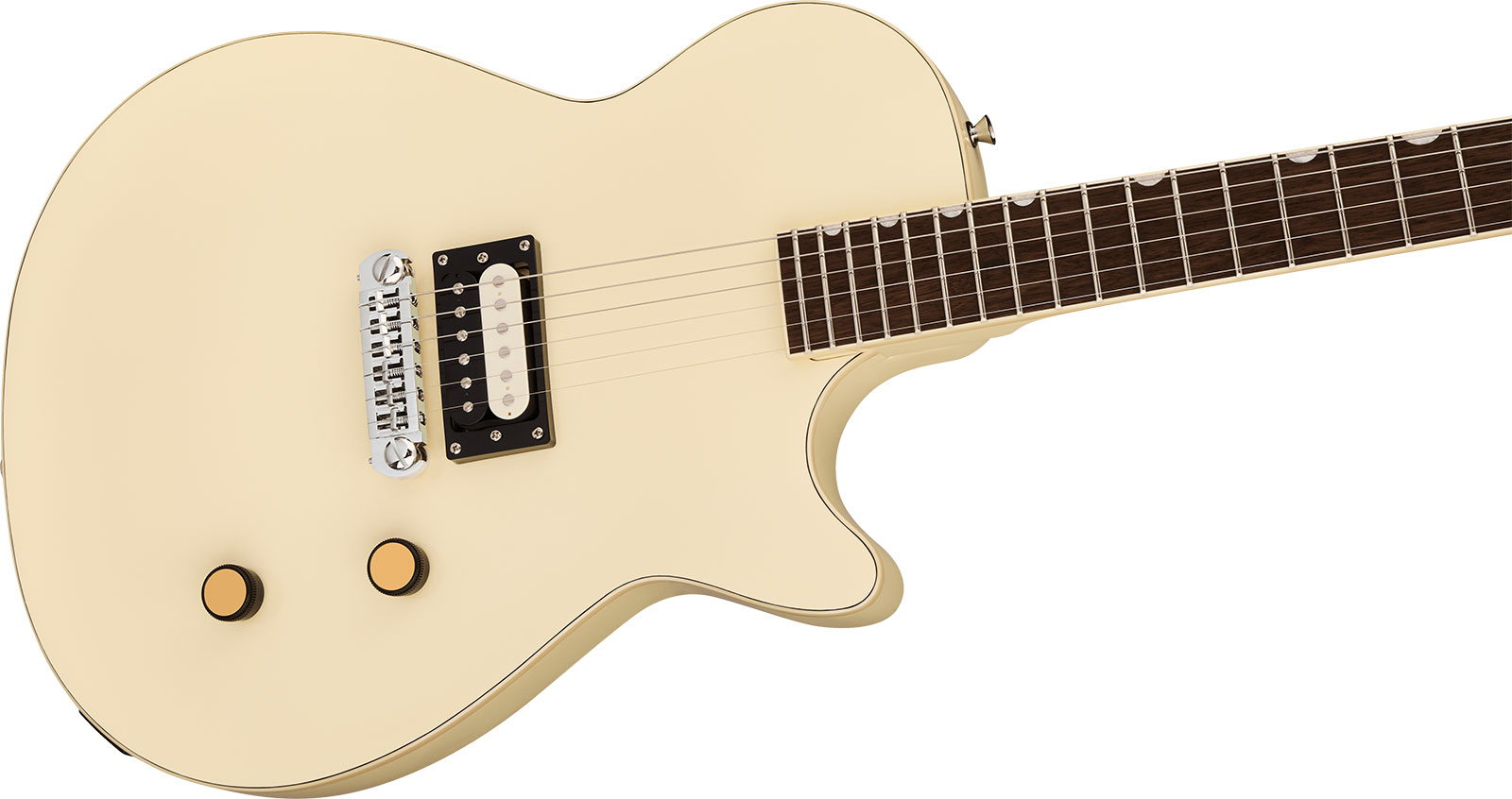 Gretsch Jet 1 Pickup Streamliner 1h Ht Lau - Vintage White - Single cut gitaar - Variation 2