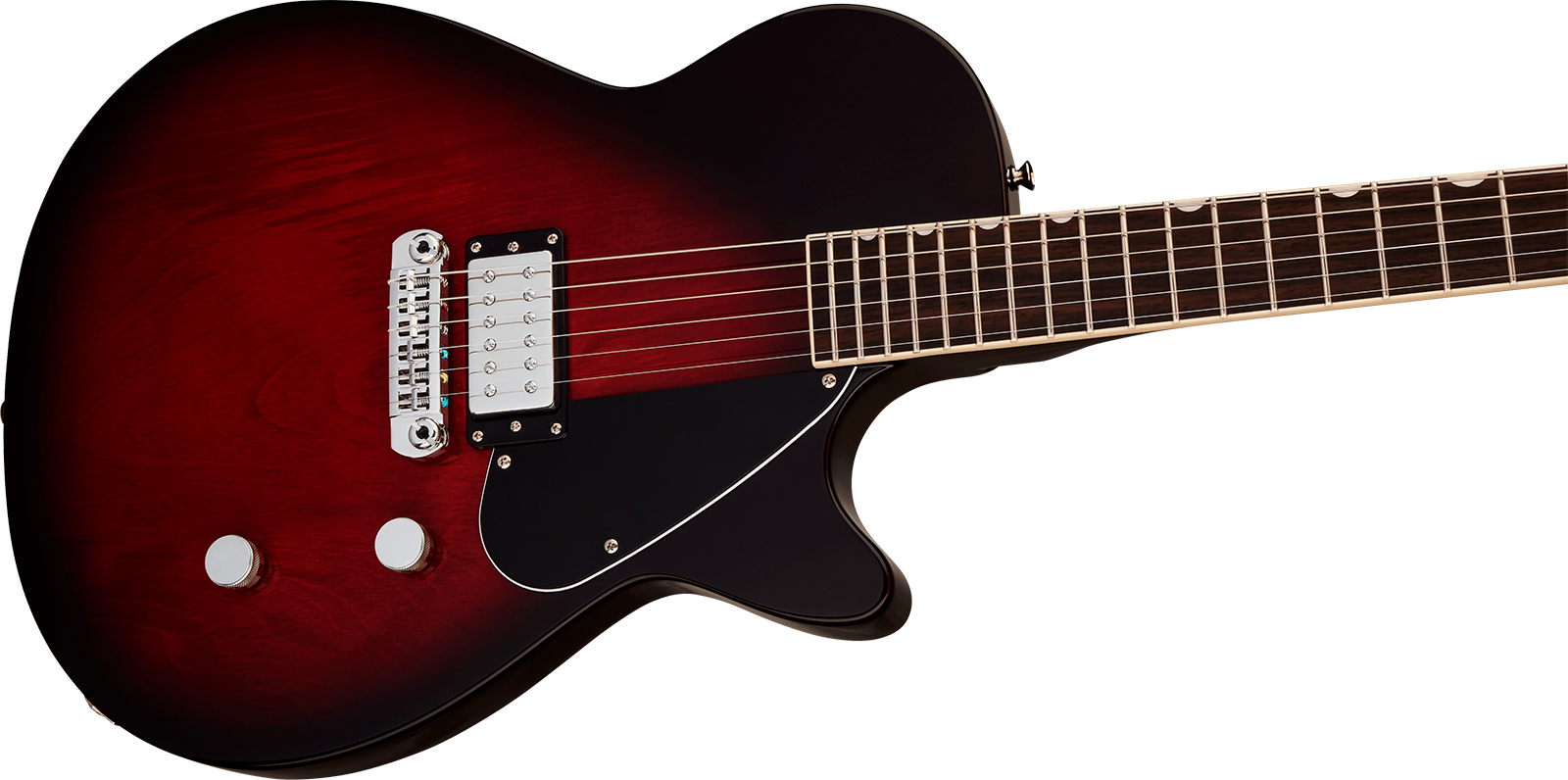 Gretsch Jet Club 1-pickup Electromatic 1h Ht Rw - Claret Burst - Single cut gitaar - Variation 2