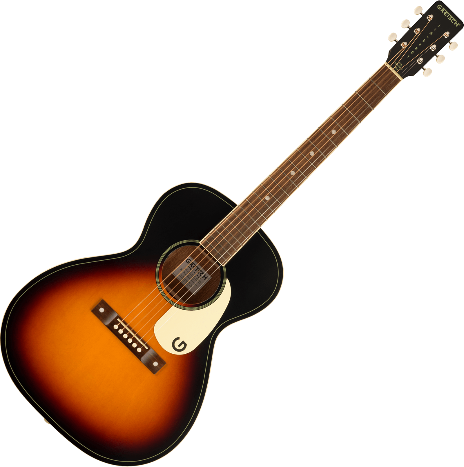 Gretsch Jim Dandy Concert Shsc Tout Tilleul Noy - Rex Burst - Folk gitaar - Variation 5