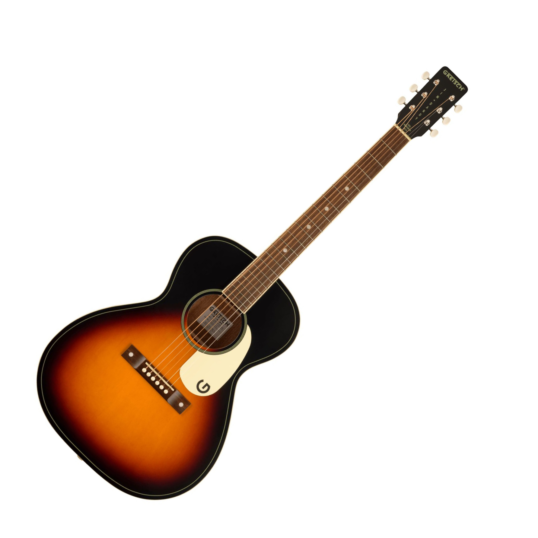 Gretsch Jim Dandy Concert Shsc Tout Tilleul Noy - Rex Burst - Folk gitaar - Variation 1