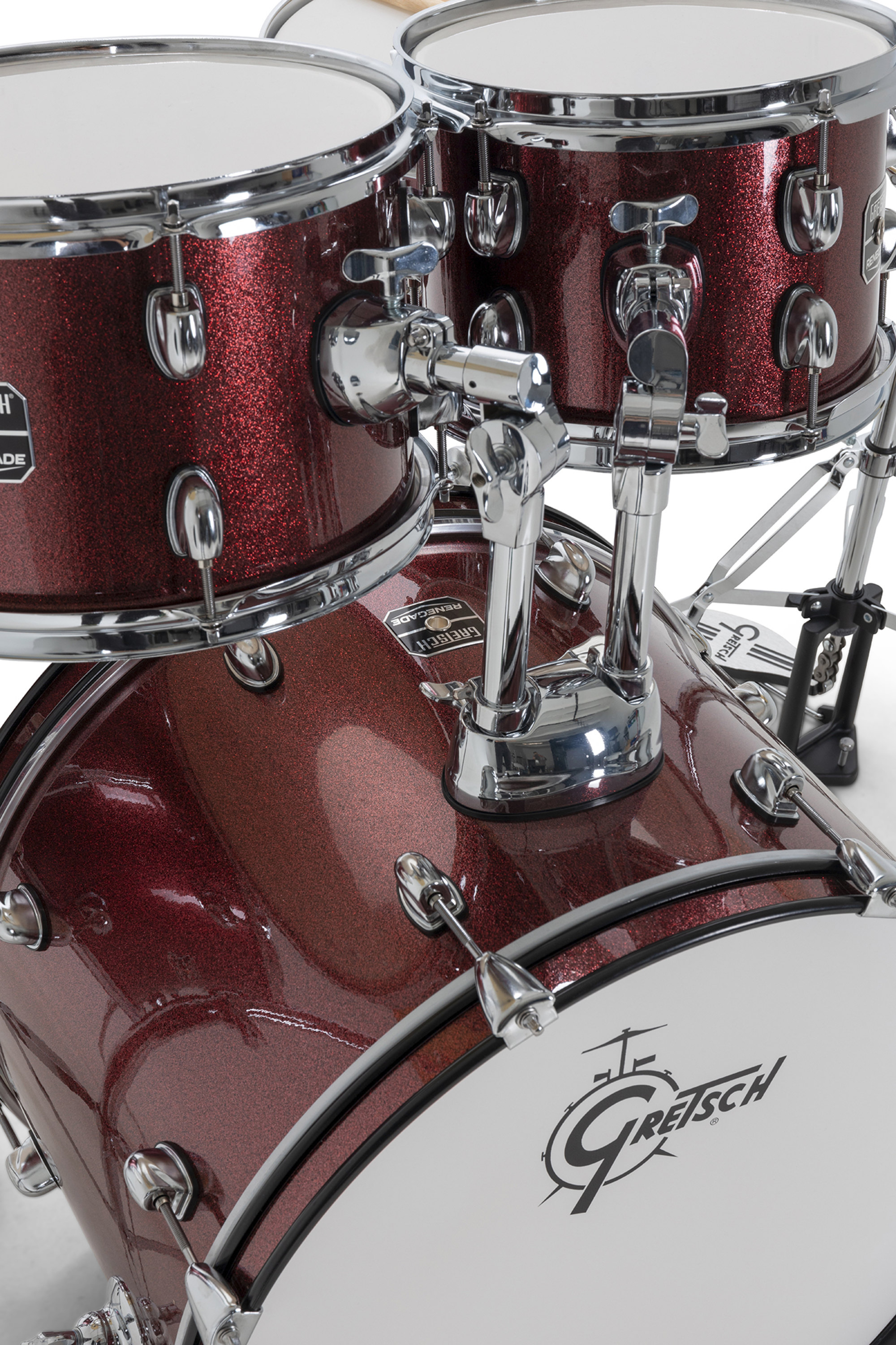 Gretsch Renegade 20'' - 5 FÛts - Ruby Sparkle - Fusion drumstel - Variation 4