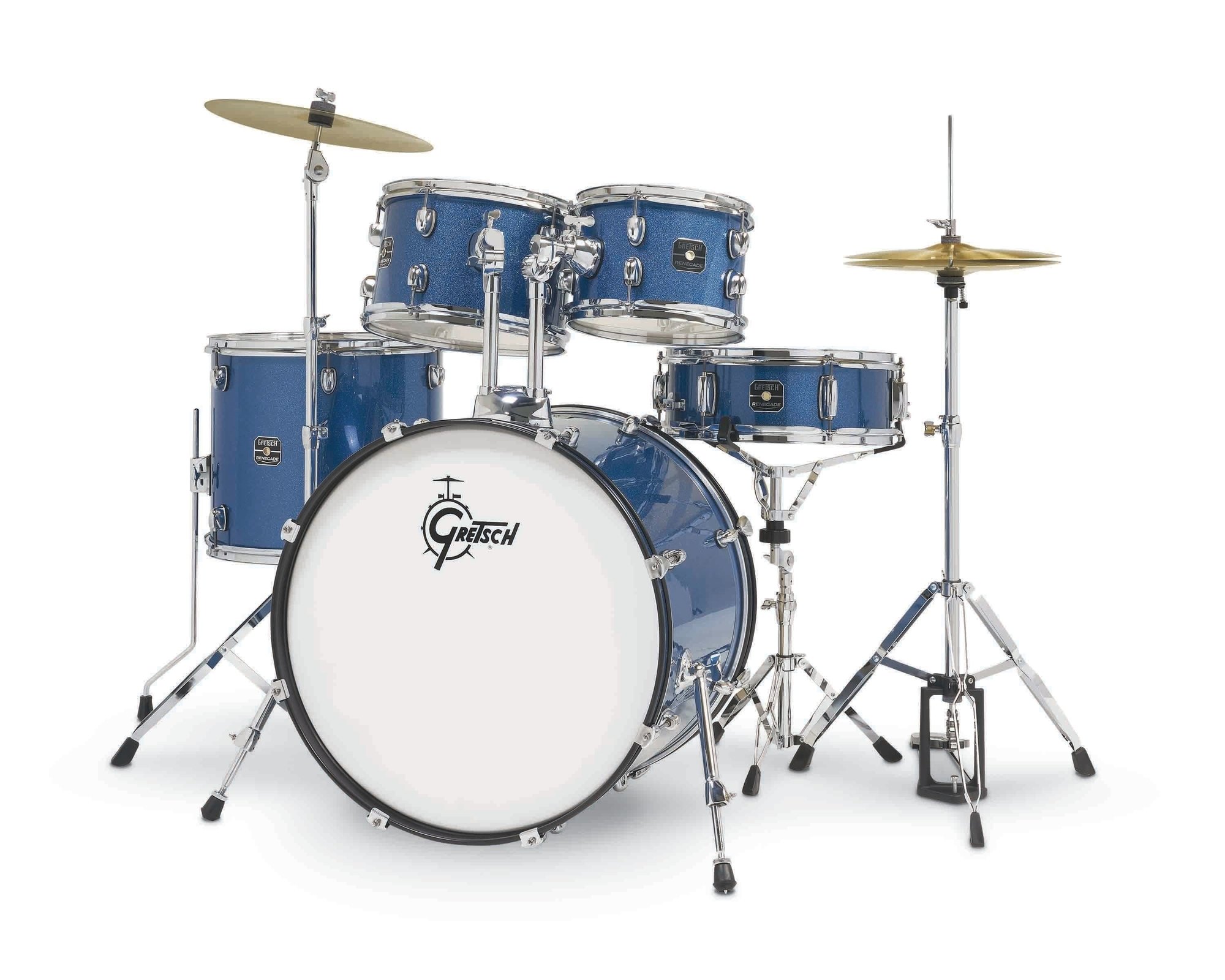 Gretsch Renegade 22'' - 5 FÛts - Blue Sparkle - Rock drumstel - Variation 5