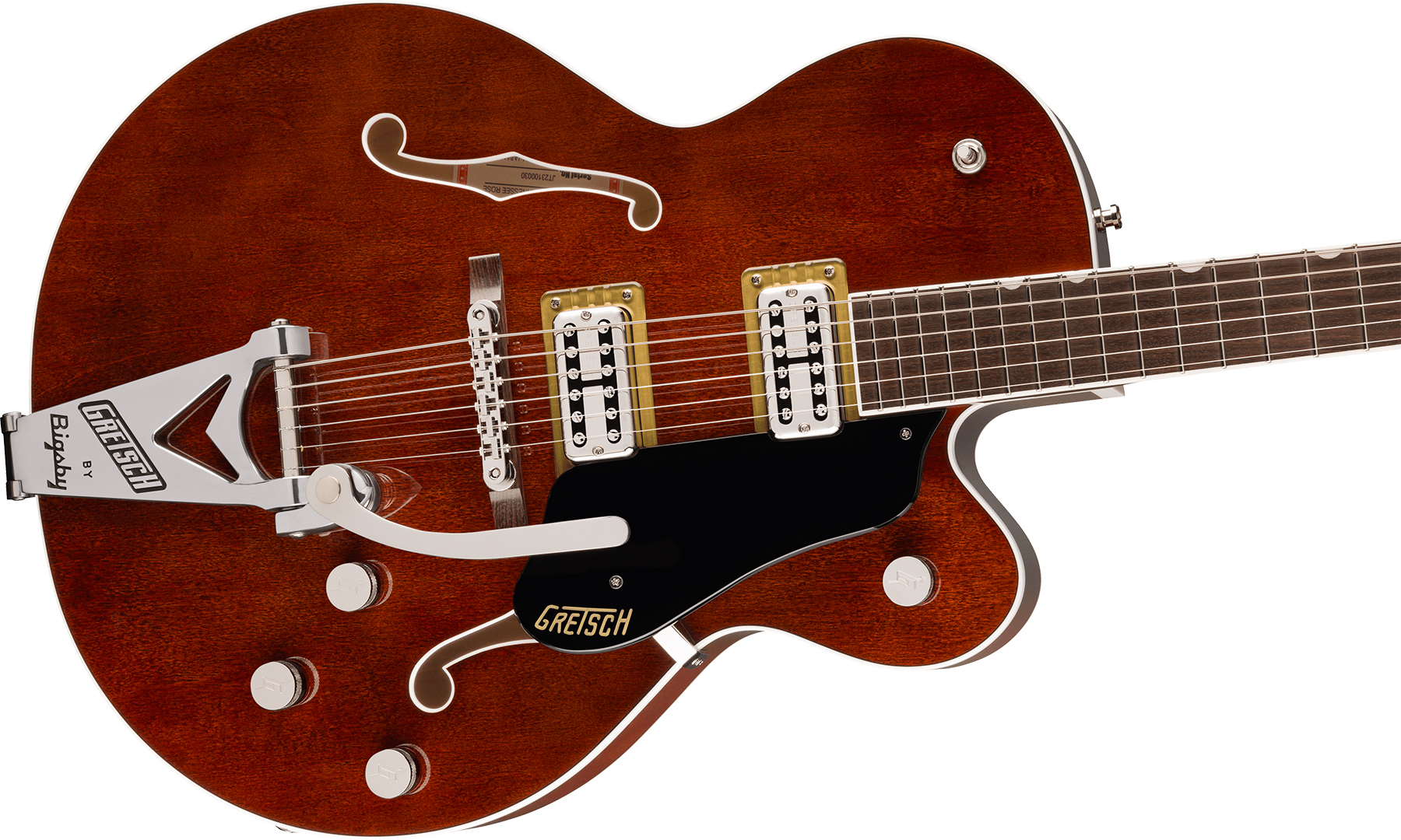 Gretsch Tennessean Hollow Body Bigsby Pro Jap 2h Trem Rw - Walnut Stain - Semi hollow elektriche gitaar - Variation 2