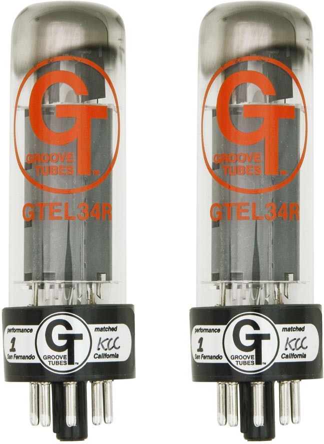 Groove Tubes Gt-el34-r Med Duet Tube - Buis voor Versterker Gitaar & Bas - Main picture