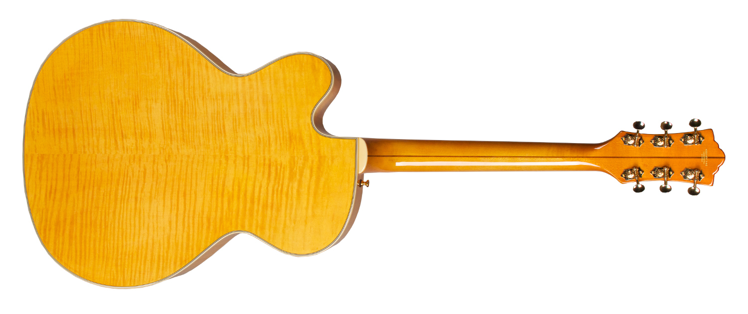 Guild A-150 Savoy Newark St Collection +etui - Blonde - Hollow bodytock elektrische gitaar - Variation 2