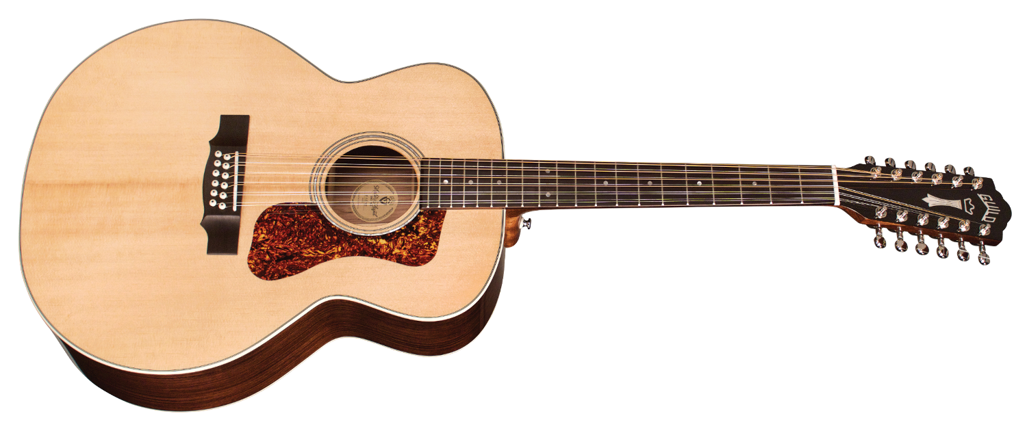 Guild F-1512 Westerly Jumbo 12c Epicea Palissandre Rw - Natural - Elektro-akoestische gitaar - Variation 1