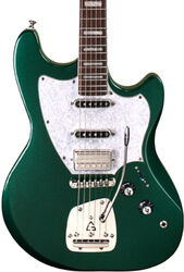 Retro-rock elektrische gitaar Guild Surfliner Deluxe - Evergreen metallic