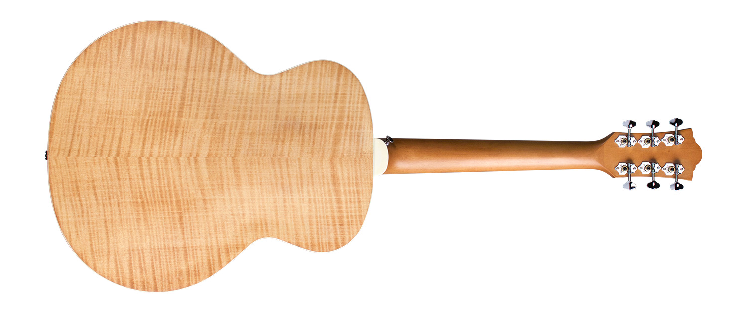 Guild Jumbo Junior Flamed Maple Westerly Epicea Erable Pf - Natural - Elektro-akoestische gitaar - Variation 2